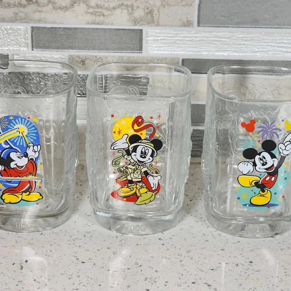 Vintage Set of 3 Promotional McDonalds & Walt Disney Celebration - Picture 1 of 10